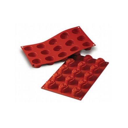 Roses mould silicone